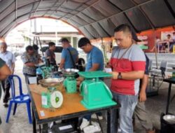 Koperindag Tanah Datar Sukses Lakukan Tera Ulang 426 Unit ATTP