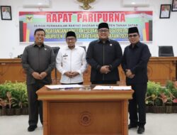 Pemkab Tanah Datar dan DPRD Tanda Tangani KUA-PPAS APBD tahun 2023