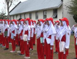 Paskibraka Tanah Datar Giatkan Latihan Menjelang 17 Agustus