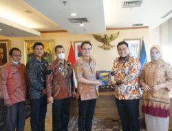 Wabup Richi Aprian “Jemput Bola” Dana Pembangunan Pasar ke Kemendag RI