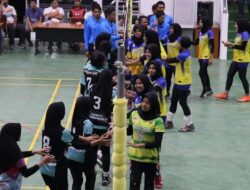 Tim Voli Putri Dharmasraya Juarai Kejurprov Voli Sumbar Usai Kalahkan Tim Tanah Datar