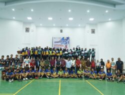Tim Voli Putra Tanah Datar Raih Juara Kejurprov Setelah Kalahkan Tim Kota Padang