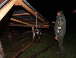 Musibah Angin Puting Beliung Rusak Beberapa Rumah di Padang Ganting