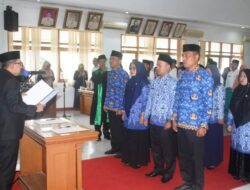 Bupati Tanah Datar Lantik 10 orang Pejabat Administrasi