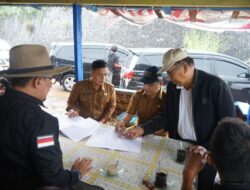 Bupati Tanah Datar Monitoring Pelaksanaan Proyek Fisik yang Sedang Berjalan