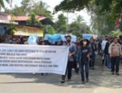 Perwakilan Masyarakat Malalo Tigo Jurai Demo Bupati Tanah Datar, DPRD dan Kantor ATR/BPN