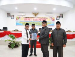 DPRD Tanah Datar Gelar Paripurna Nota Penjelasan Bupati Tentang Ranperda Perubahan APBD th 2022