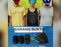 Tiga Orang Terduga Penyalahgunaan Narkoba Diamankan oleh Tim Tarantula Polres Tanah Datar