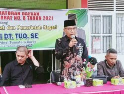 Anggota DPRD Sumbar Fraksi PAN Sosialisasikan Perda Provinsi No.8 th 2021 di Kec.Rambatan