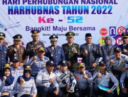 Bupati Eka Putra Jadi Inspektur Upacara Harhubnas di Tanah Datar