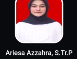 Manajer Terbaik Realisasi Bajak Gratis: Ariesa Azzahra, S.Tr.P