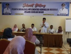 Dikbud Tanah Datar Adakan Sosialisasi Implementasi Kurikulum Merdeka