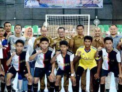 Bupati Eka Putra Kick Off Kejuaraan Futsal Bupati Cup