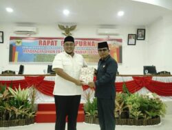 Wabup Richi Aprian Hadiri Paripurna DPRD tentang Pandangan Umum Fraksi