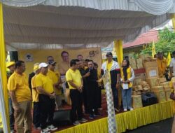 HUT Golkar di Tanah Datar Meriah dan Bertabur Hadiah