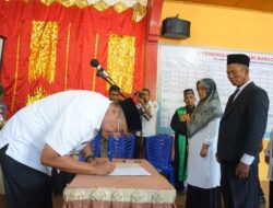 Wabup Richi Aprian Kukuhkan Anggota BPRN Bungo Tanjung, Kec. Batipuh