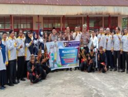 Bupati Tanah Datar Berikan Sambutan pada Apel Siswa se-Tanah Datar dalam Rangka Sosialisasi Keselamatan Berlalulintas