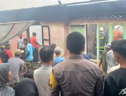 Kebakaran Di Tanjung Barulak, Batipuh, Damkar Berhasil Padamkan Api