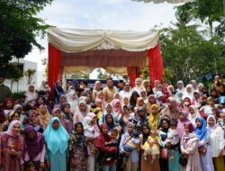 Wabup Richi Aprian bersama Anggota DPR RI Hadiri Acara Germas untuk Penurunan Srunting