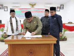 DPRD Tanah Datar Kembali Gelar Rapat Paripurna Persetujuan Ranperda TA 2023