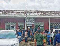 Gedung SDN 19 Batipuh Baruah Rusak Berat Dihantam Angin Badai