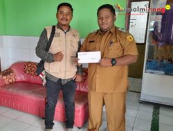 Wali Nagari Sungayang Nofri Edison Sambut Baik Kunjungan Insan Pers