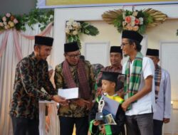 Bupati Eka Putra Hadiri Wisuda Rumah Tahfiz Muwahid di Sungai Tarab