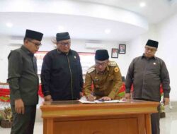 DPRD Tanah Datar Gelar Paripurna Tentang Ketahanan Pangan dan Pengelolaan Keuangan Daerah