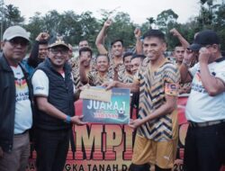 Bupati Tutup Secara Resmi Liga Salingka Tanah Datar 35+