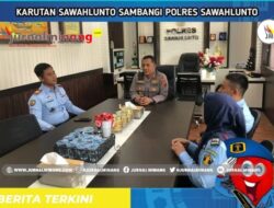 Perkuat Sinergitas, Karutan Sawahlunto Silaturahmi ke Polres Sawahlunto