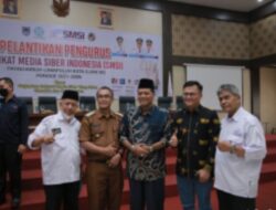 Syafri Ario Dilantik Menjadi Ketua SMSI Luak 50, Dua Kepala Daerah Ikut Hadir