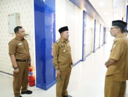 Bupati Tanah Datar Sambangi Beberapa OPD Setelah Apel Gabungan