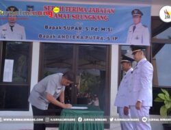 Walikota Sawahlunto Deri Asta Hadiri Sertijab Camat Silungkang