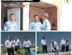 Kadivpas Sumbar Beserta Rombongan Kunker ke Rutan Kelas IIB Sawahlunto