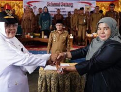 Camat Harus Melayani dan Mengayomi, Pesan Bupati Ketika Sertijab Camat Sungayang