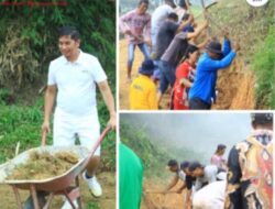 Ikuti Goro di Kel.Durian II, Walikota Sawahlunto Deri Asta Apresiasi Semangat Warga