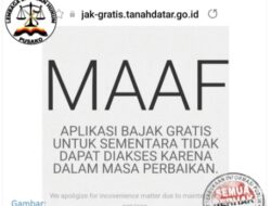 Aplikasi Bajak Gratis Masih dalam Perbaikan, Publik Diminta Bersabar