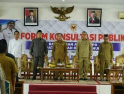 Forum Konsultasi Publik Dibuka, Saidani: Pembangunan Fisik dan SDM Harus Seimbang