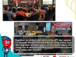 Kepala Rutan Sawahlunto Ikuti Penguatan Zona Integritas di Padang