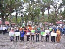 Wawako Sawahlunto Hadiri Apel Gabungan Peringatan Bulan K3