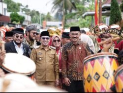 Balai Adat Nagari Koto Laweh Dibangun, Bupati Letakkan Batu Pertama