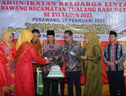 Bupati Tanah Datar Hadiri Milad ke 16 IKLB di Perawang, Riau