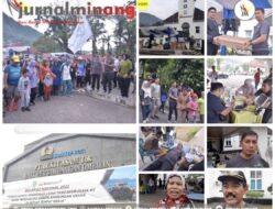 Wali Kota Sawahlunto Hadiri Jalan Sehat dan Donor Darah Peringatan K3 Nasional 2023
