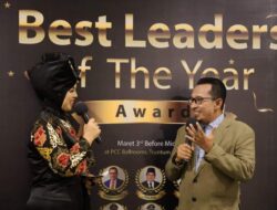 Bupati Tanah Datar Dianugerahi Penghargaan Best Leader of The Year