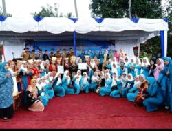 Bupati Buka Bulan Bakti Dasawisma ke VII di Koto Tangah, Kec. Tanjung Emas