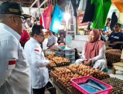 Bupati Tanah Datar Tinjau Harga Kebutuhan Pokok di Pasar Batusangkar