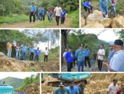 Wali Kota Sawahlunto Deri Asta Tinjau Pembukaan Jalan Alternatif