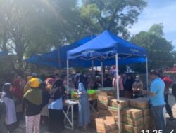 Pemkab Tanah Datar Sukses Lakukan Operasi Pasar di Awal Ramadhan