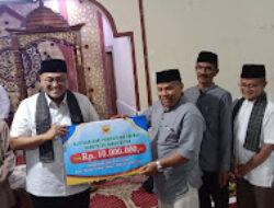 Wabup Richi Aprian Disambut Meriah di Nagari Pasia Laweh dalam Rangka Safari Ramadhan
