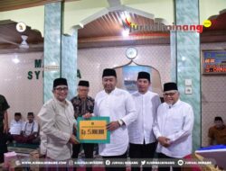 Wagub Pimpin Safari Ramadhan Provinsi ke Sawahlunto, Bantuanpun Disalurkan